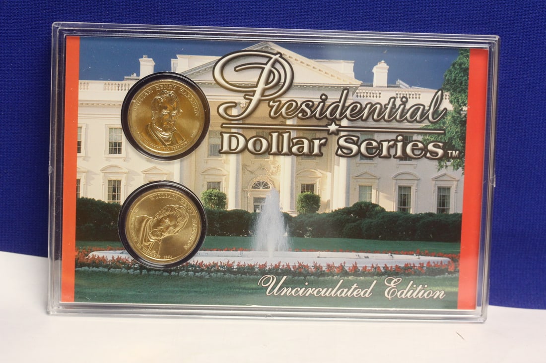 Presidential Dollar Series: 2 coins set