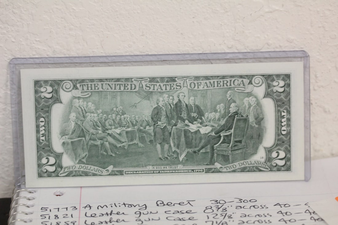 Uncirculated 2009 $2.00 Note - 2