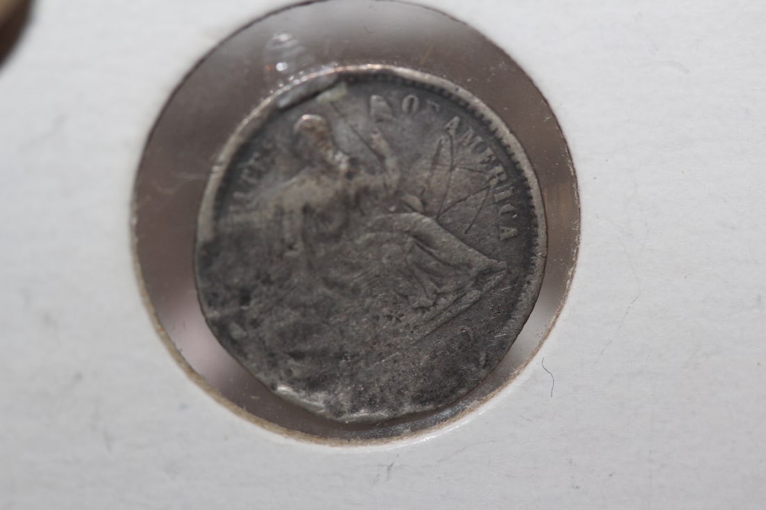 1860? Seated Half Dime: as shown