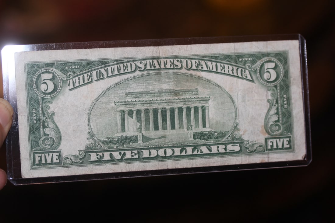 1934 $5.00 Note - 3