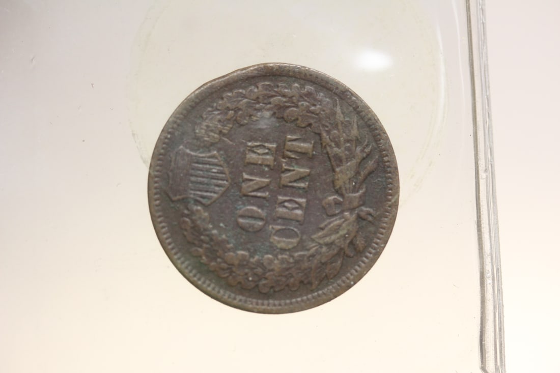Mint Error Clip Indian Head Cent - 2