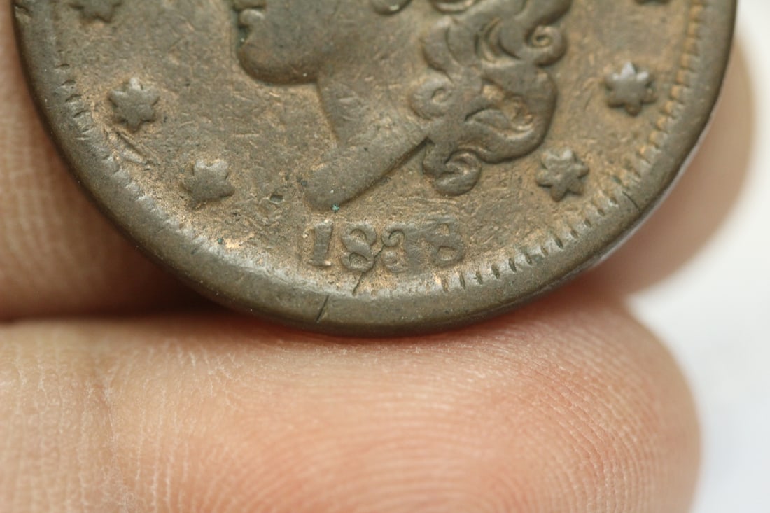 1838 Large Cent - 3