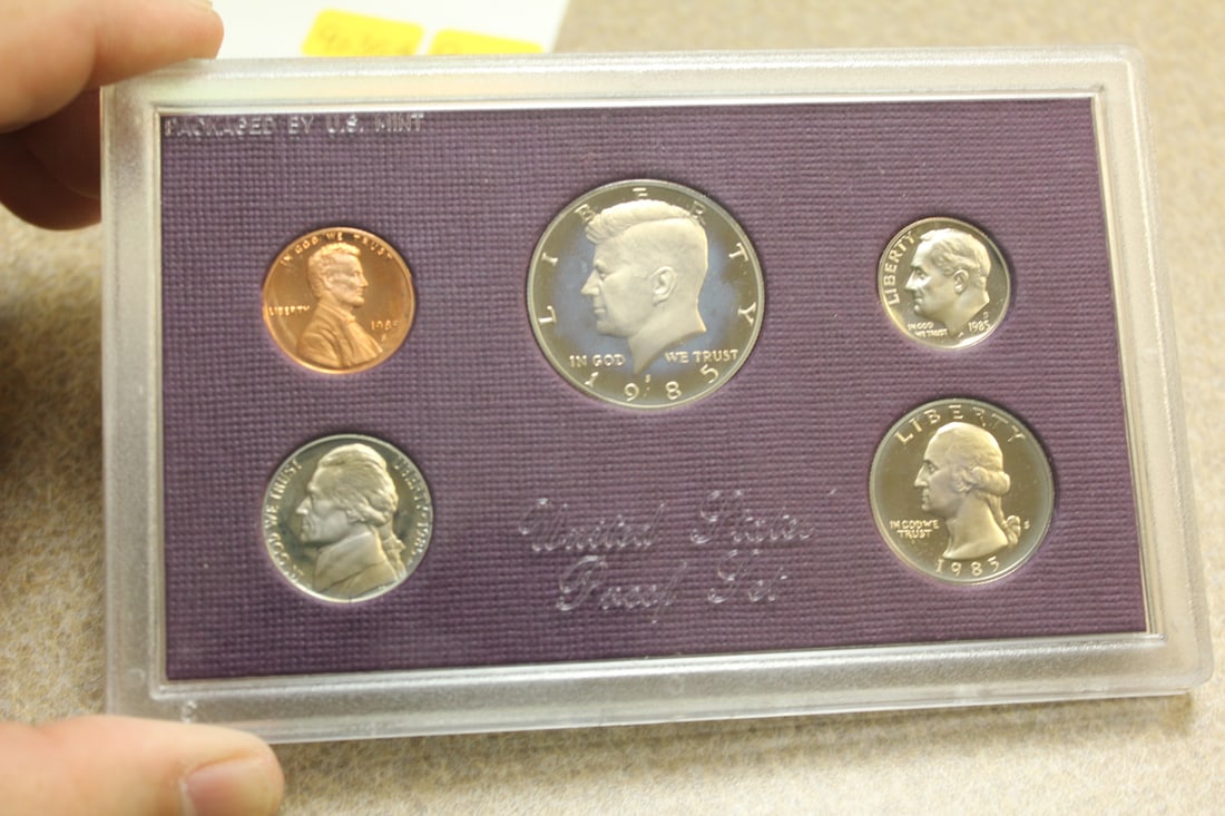 1985 US Proof Set: as shown