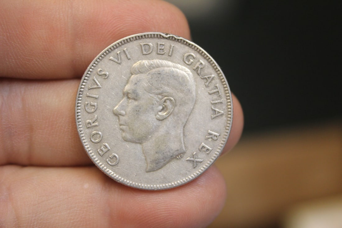 Canadian Silver Half Dollar: 80% silver
