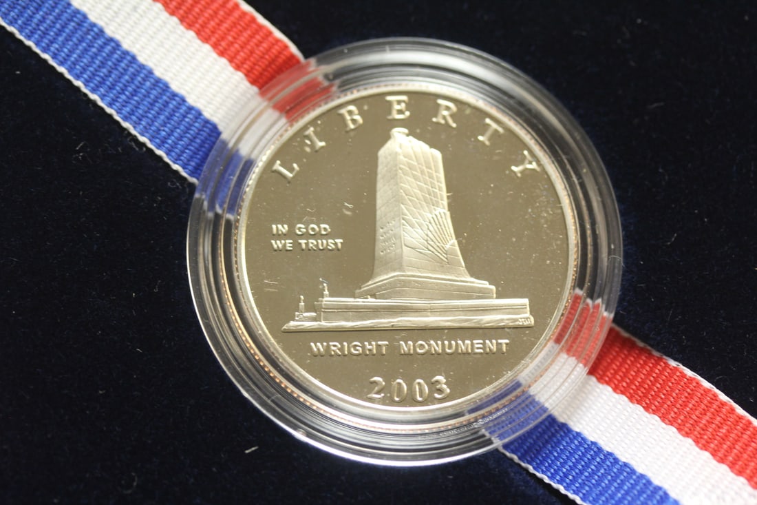 First Flight Centennial Commemorative Coin Program: US Mint - clad
