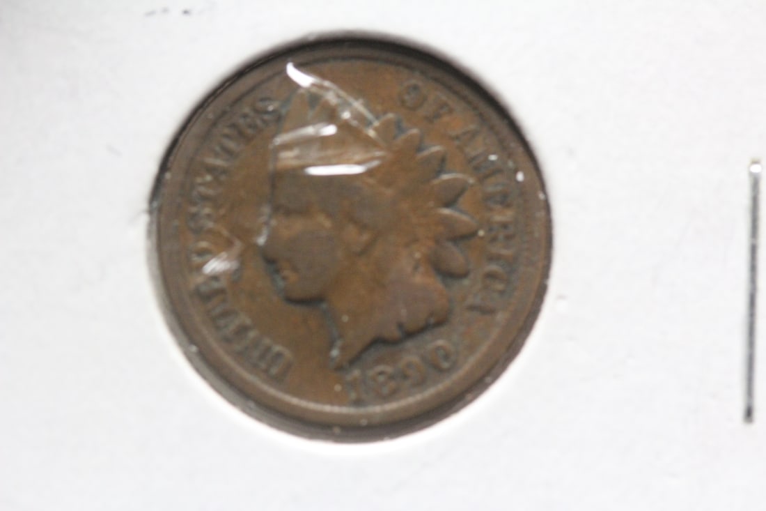 1890 Indian Head Cent: as shown