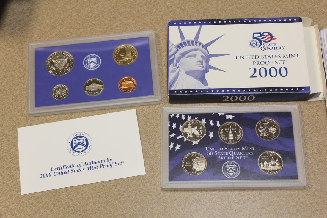 2000 US Mint Proof Set - 2