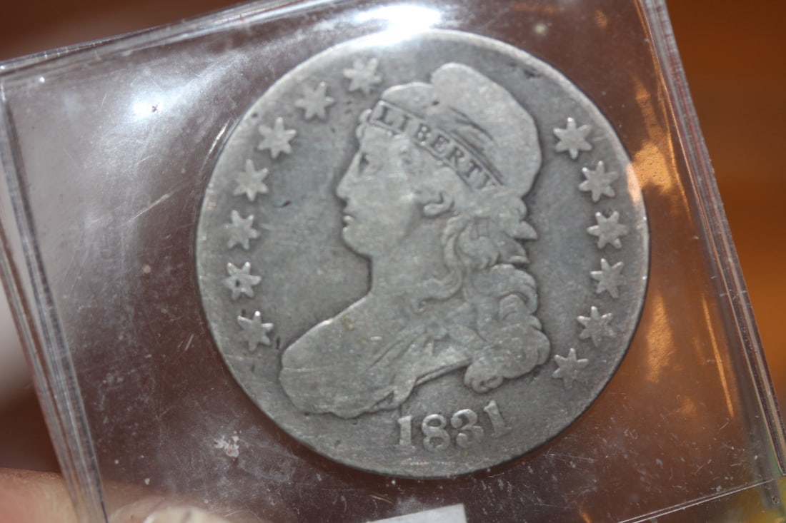 1831 Bust Silver Half Dollar (1 of 3)