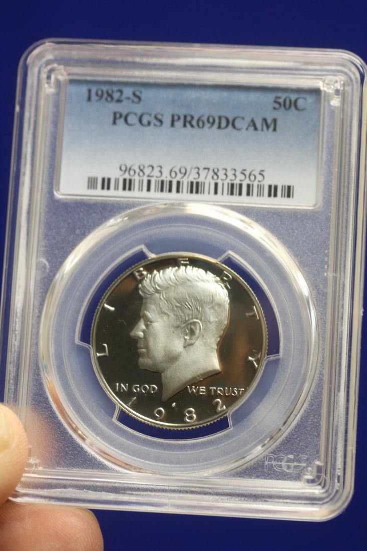 PCGS 1982-S Kennedy Half Dollar: PR69 DCAM