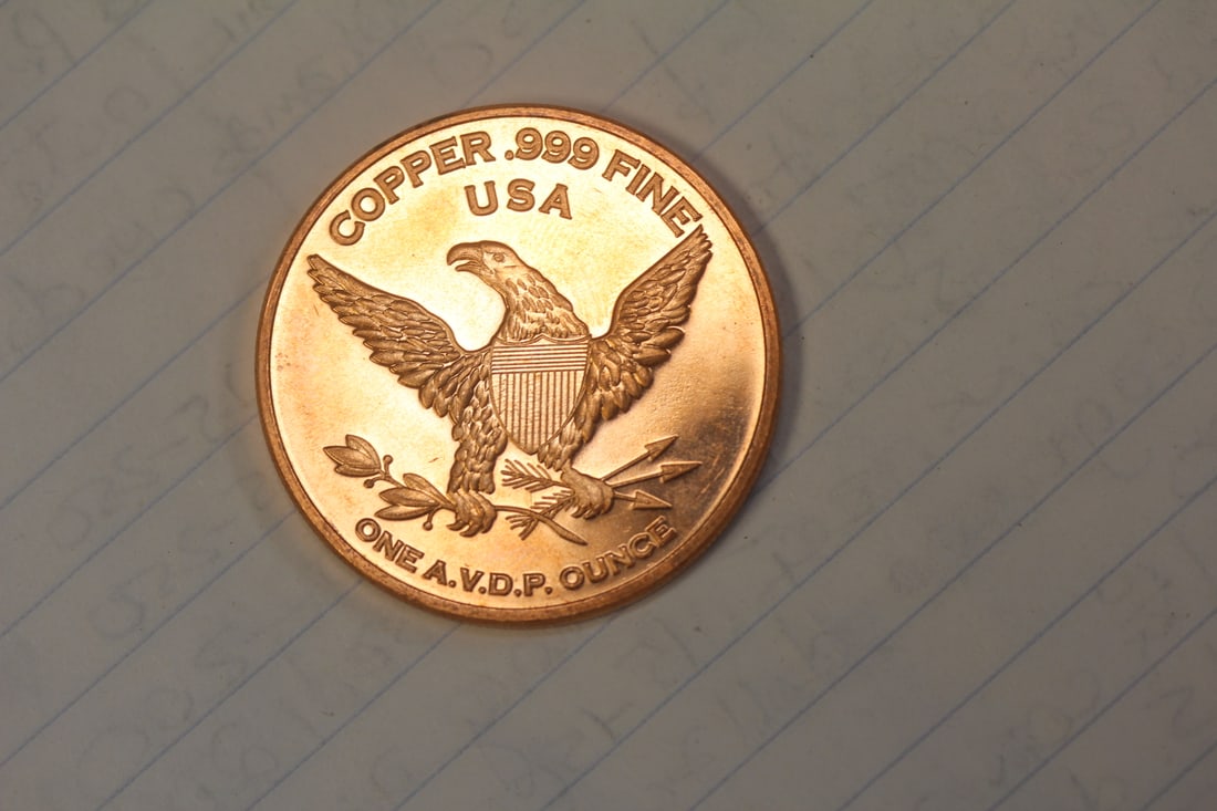 One Ounce Copper Round - 2