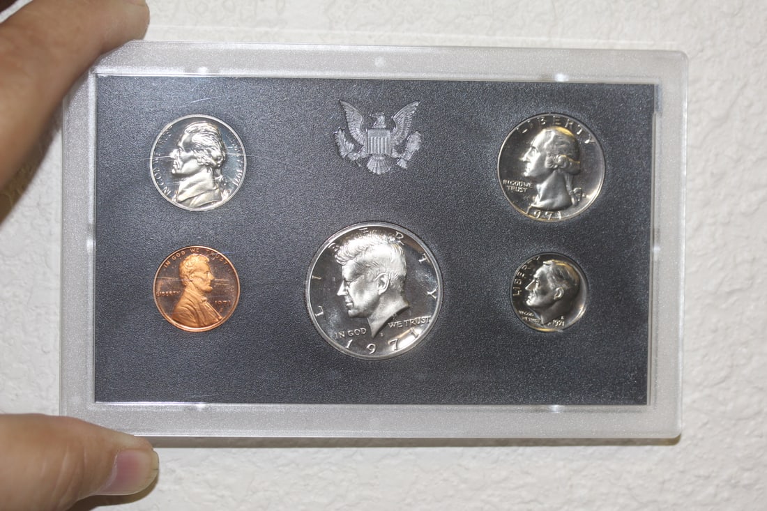 1971 US Proof Coin Set: as shown