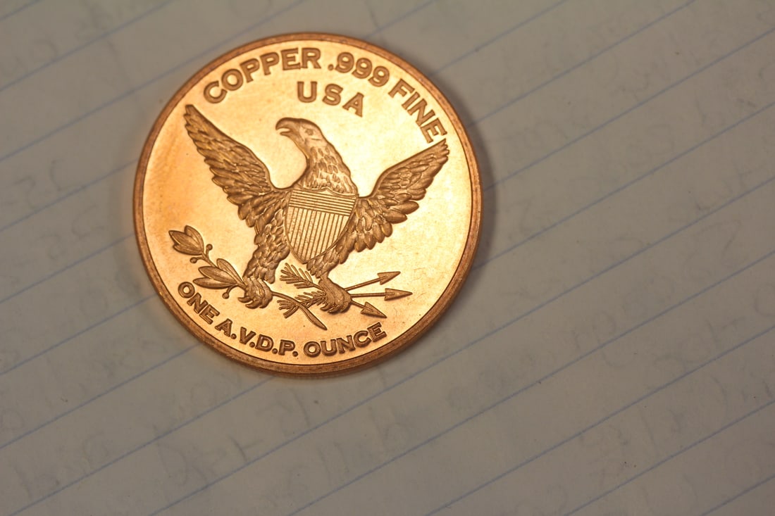 One Ounce Copper Round - 2