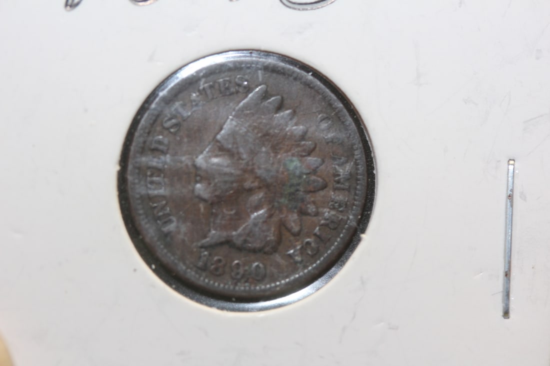 1890 Indian Head Cent: as shown