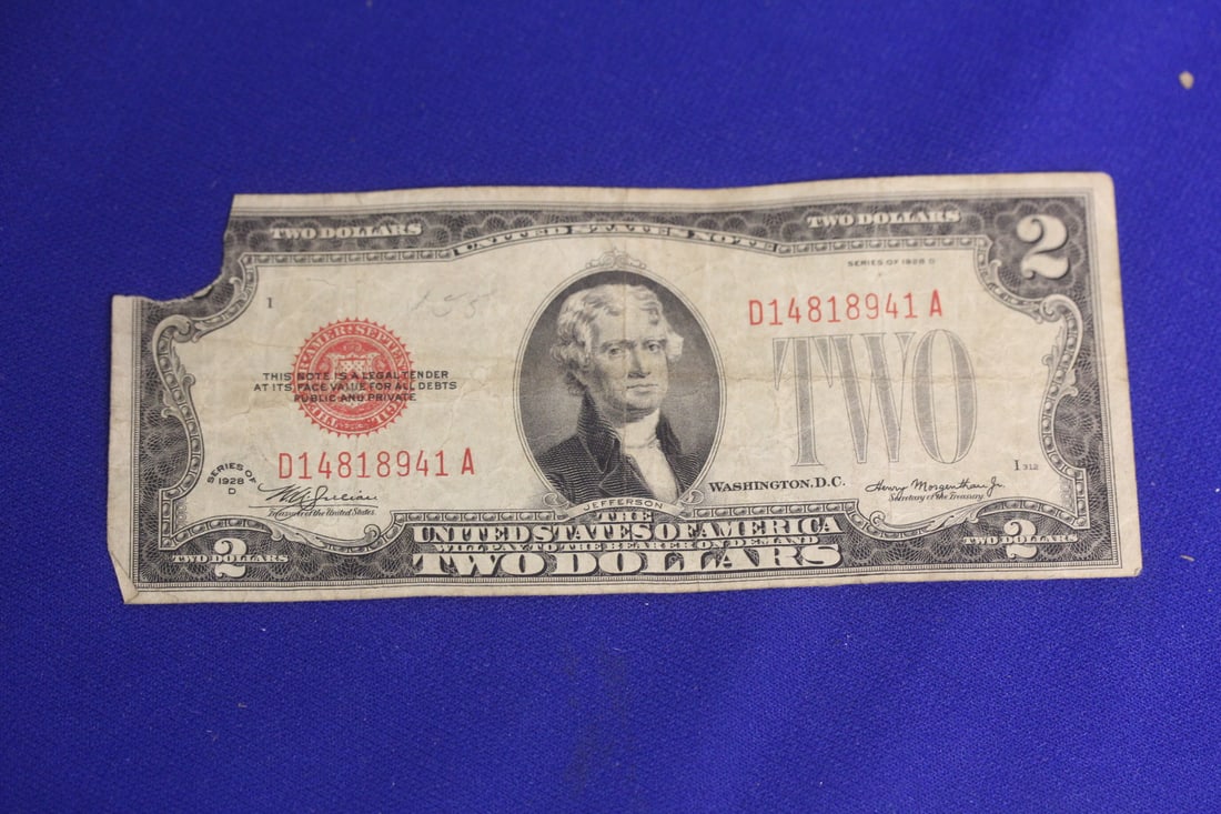 1928 Two Dollar Note (1 of 2)