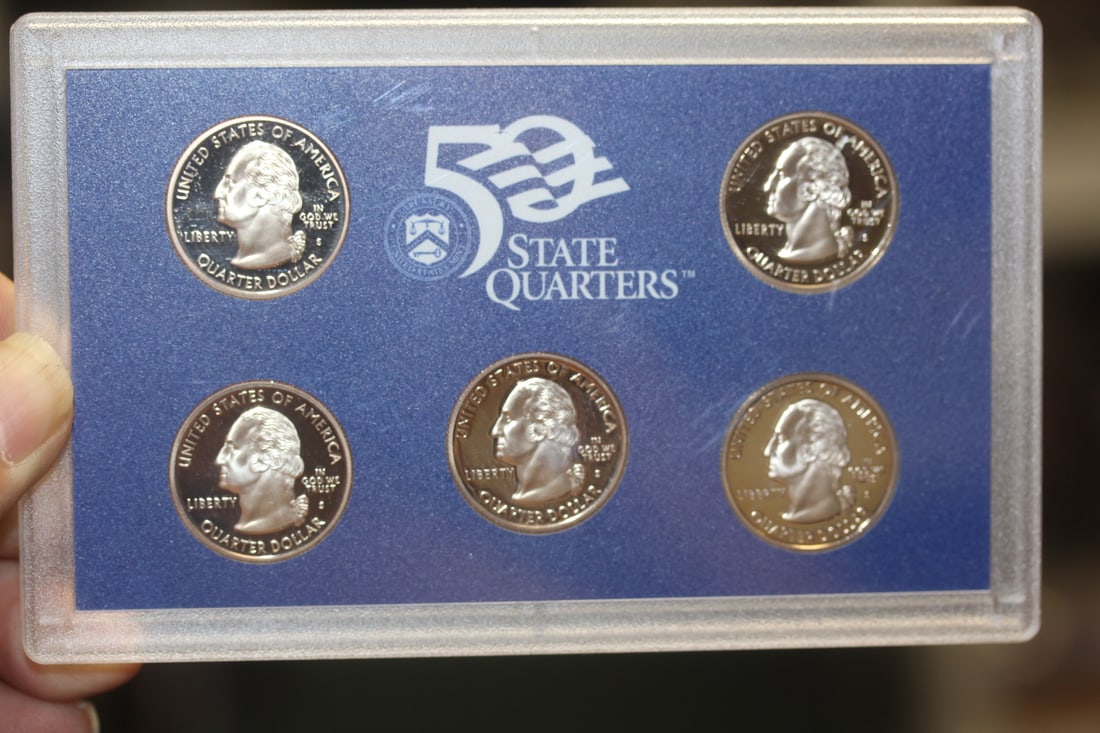 1999 50 State Quarters: 5 quarter set