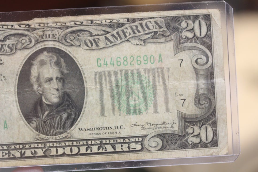 1934 Chicago $20 Note - 3