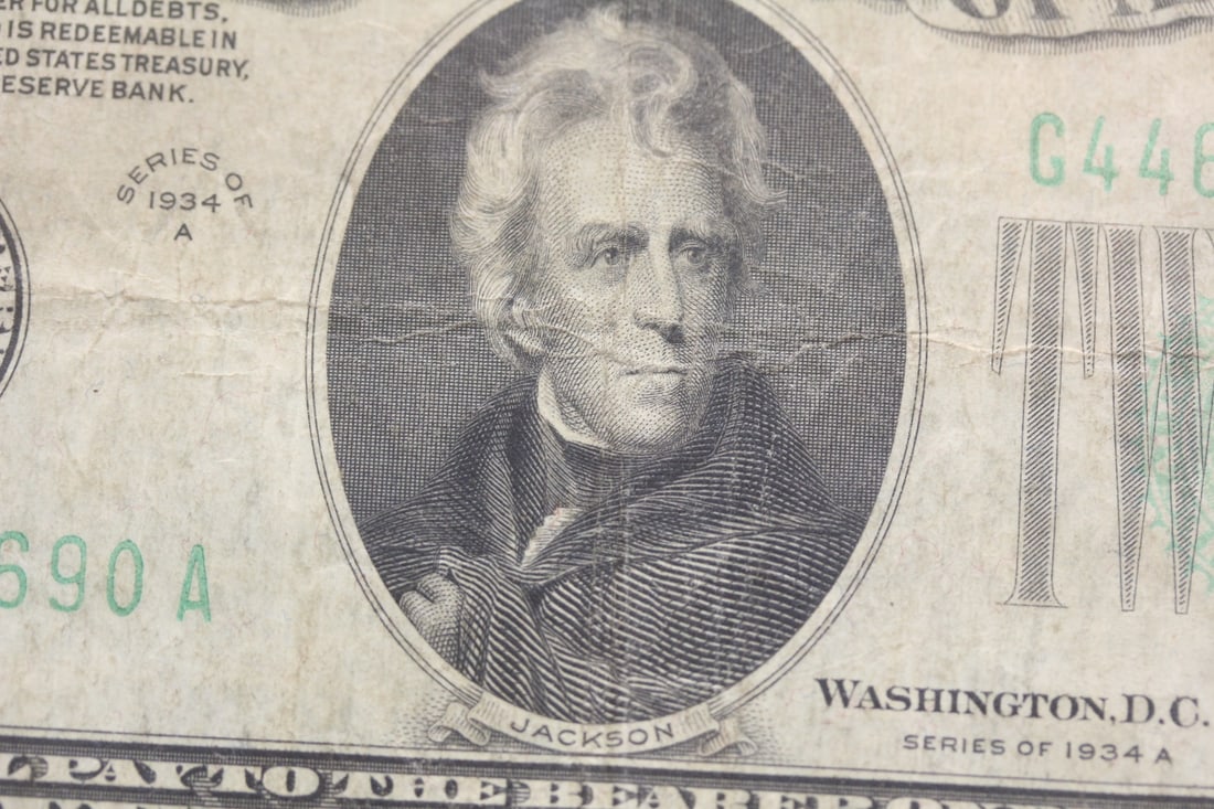 1934 Chicago $20 Note - 4