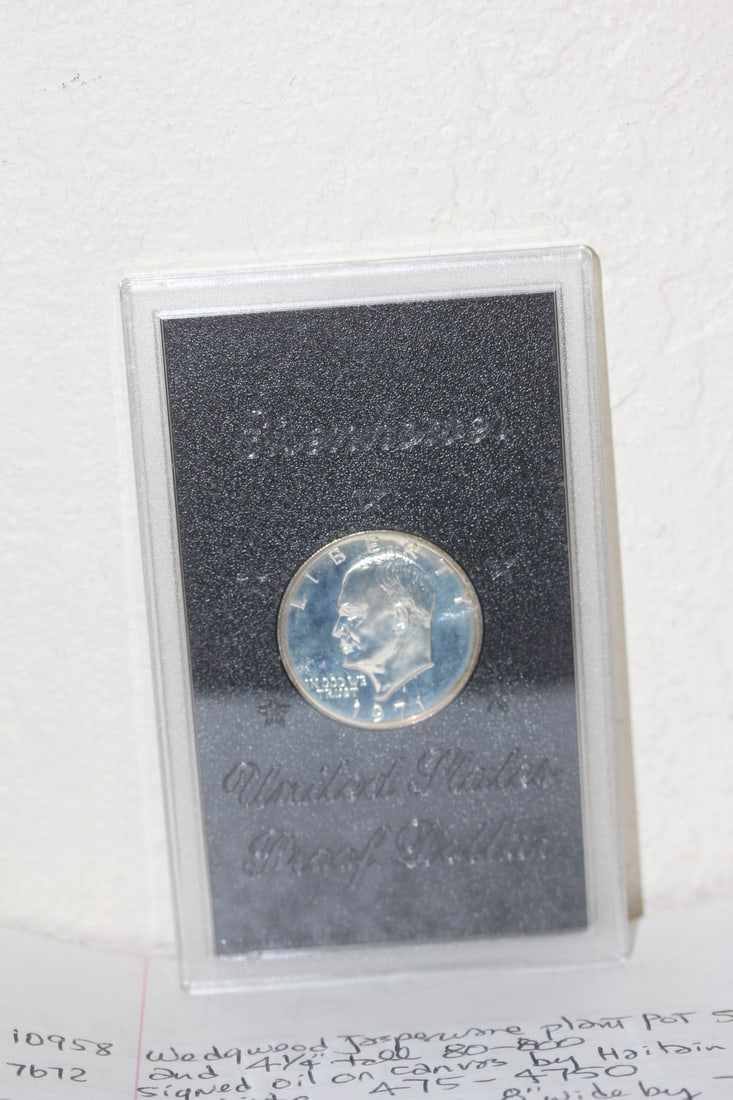 1971 Ike Proof Dollar: 40% silver