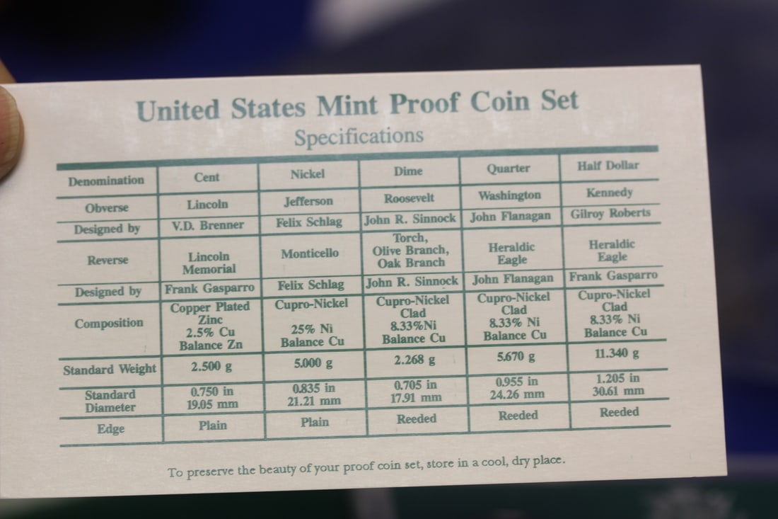 A 1994 US Mint Proof Set - 3