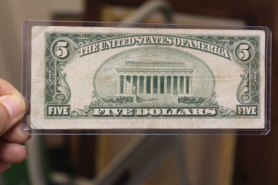 1934 $5.00 Note - 2