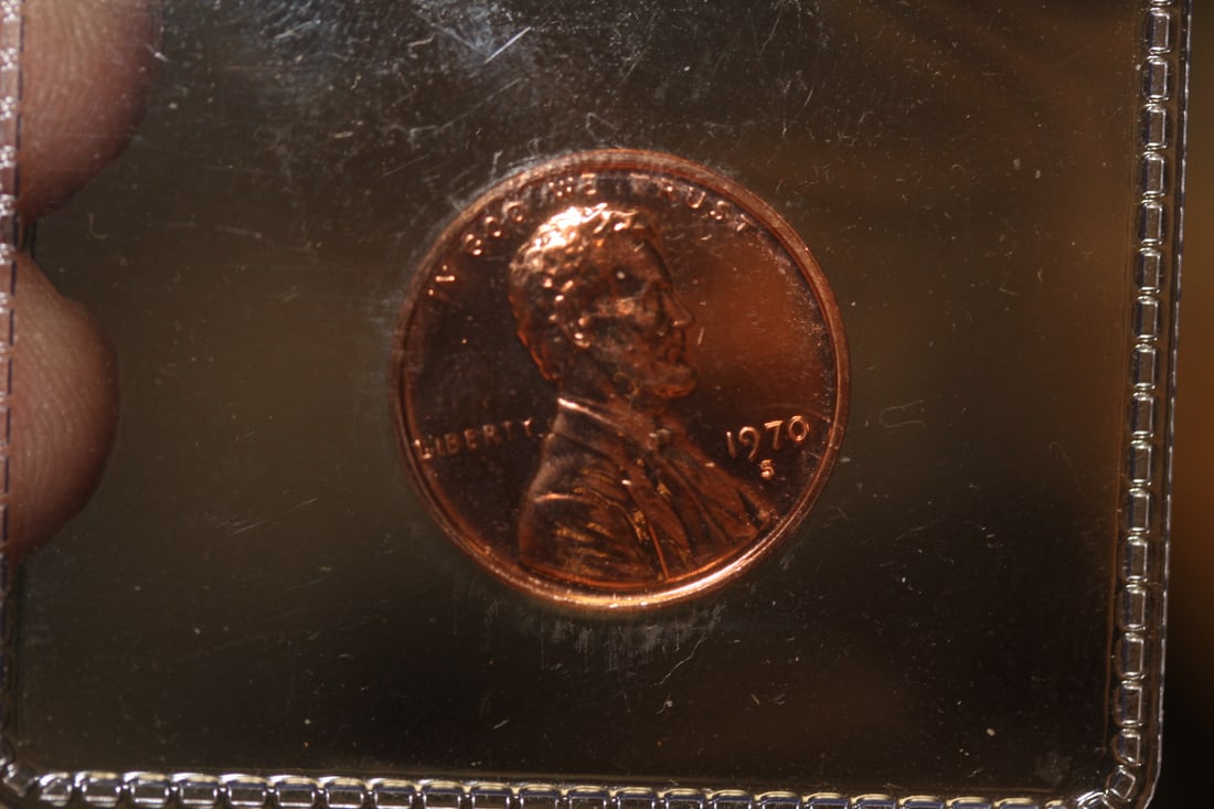 1970-S Small Date Red Lincoln Cent: key date - as shown