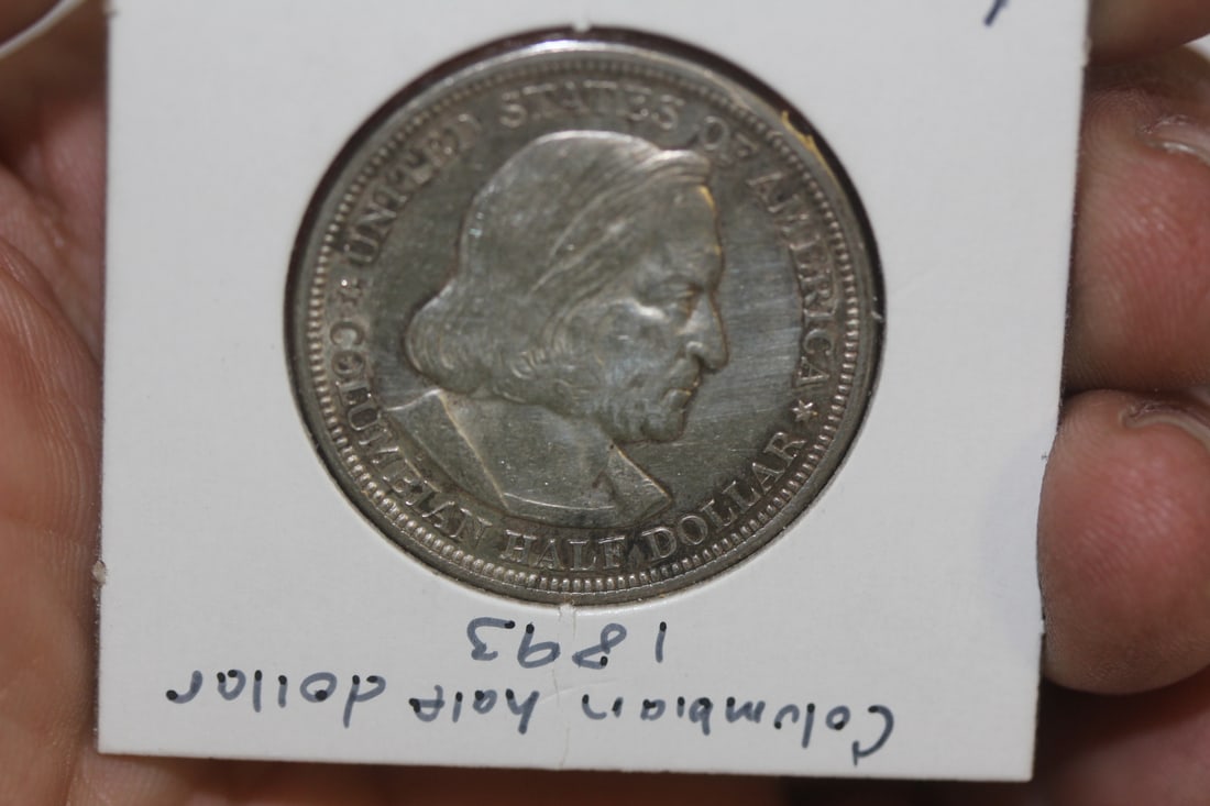 1893 Columbian Exposition Half Dollar: 90% silver