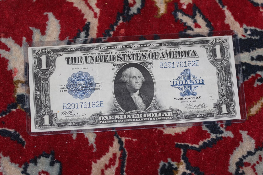 1923 Large Note Horse Blanket: crisp
