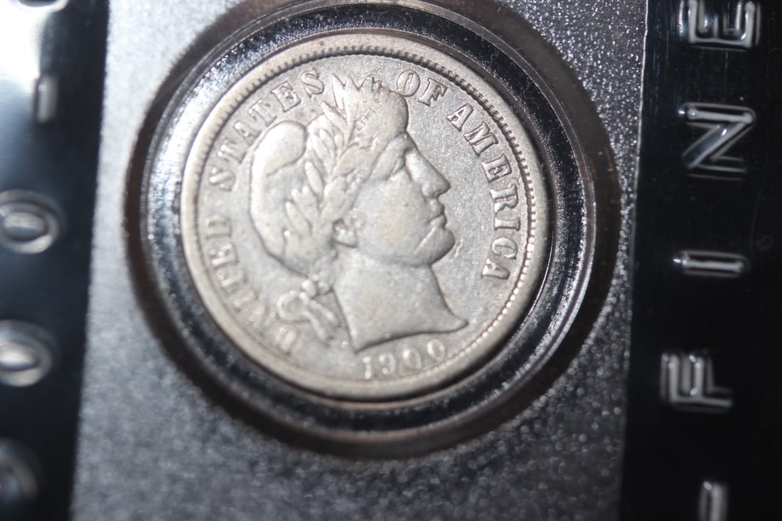 1900-O Barber Silver Dime: key date