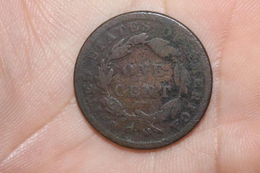 1838 Large Cent - 3