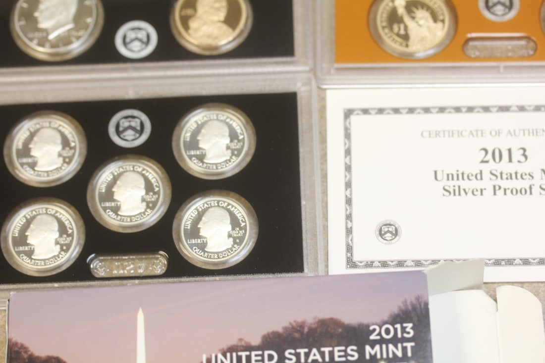 2013 US Mint Silver Proof Set (1 of 9)