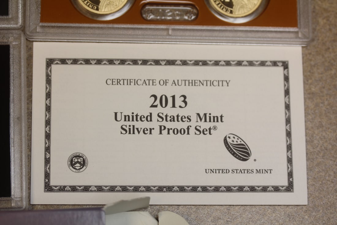 2013 US Mint Silver Proof Set - 4