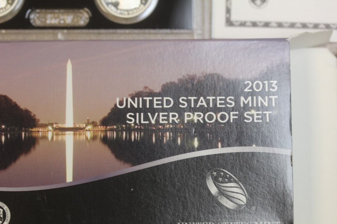 2013 US Mint Silver Proof Set - 6