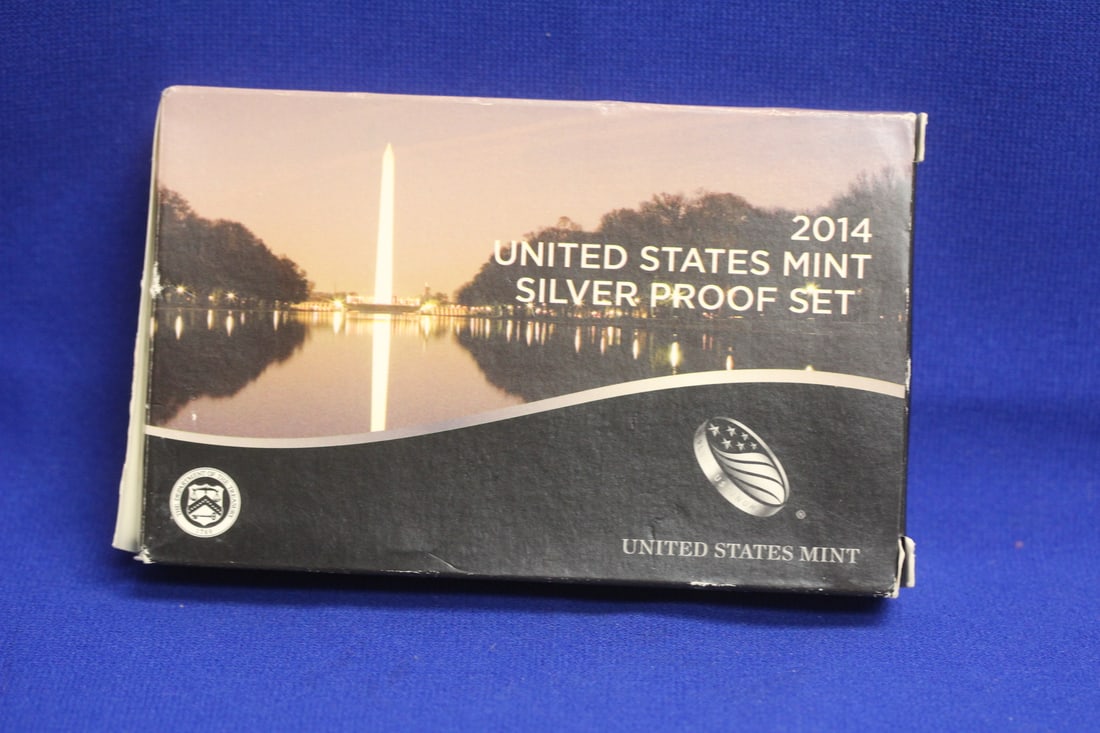 2014 US Mint Silver Proof Set: as shown