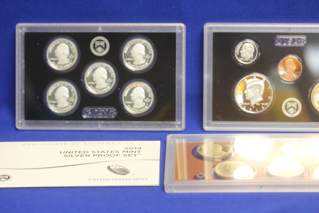 2014 US Mint Silver Proof Set - 2