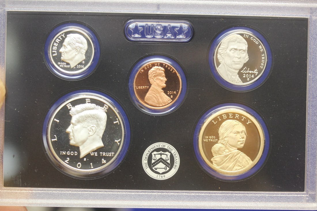 2014 US Mint Silver Proof Set - 5