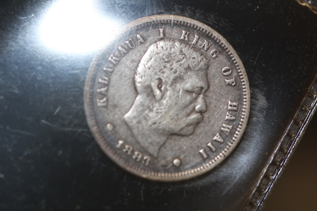 1883 Hawaii Silver Dime: as shown