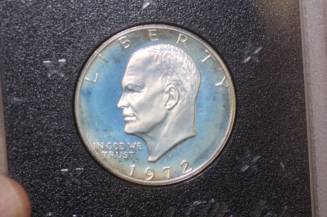 1972 Ike Proof Dollar - 2