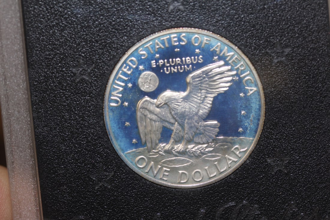 1972 Ike Proof Dollar - 4