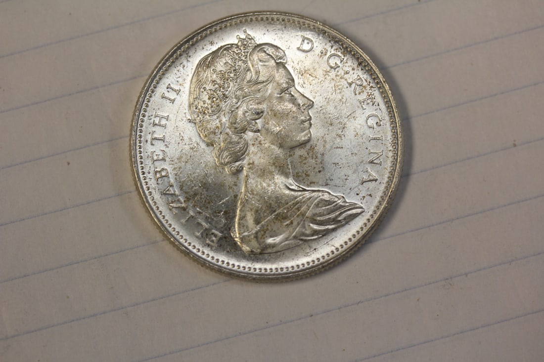 1965 Canada Silver Dollar: as shown