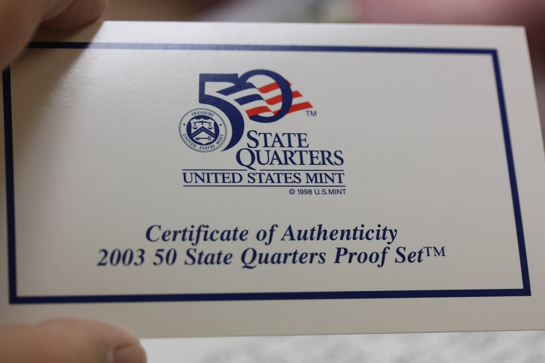 2003 50 State Quarters Proof Set - 3