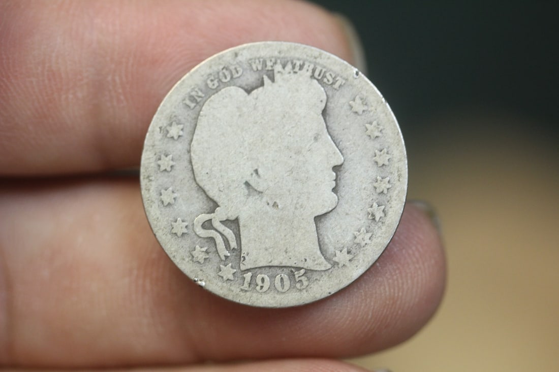 1905-O Barber Quarter (1 of 5)