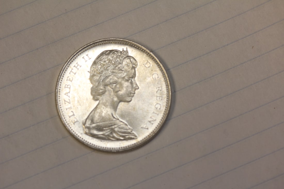 1965 Canada Silver Dollar: as shown