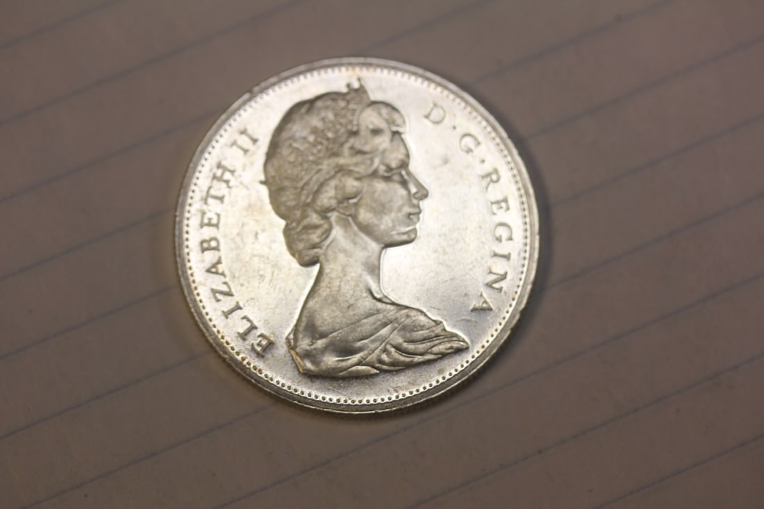 1965 Canada Silver Dollar: as shown