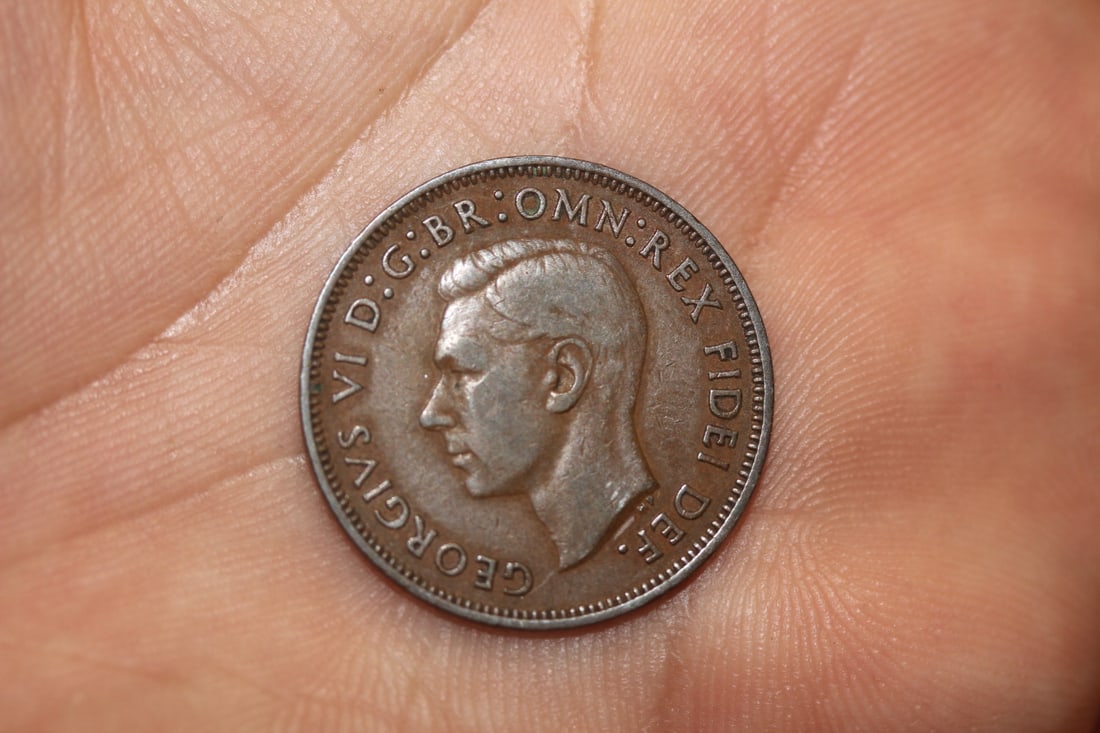 1951 Great Britain Half Penny: as shown