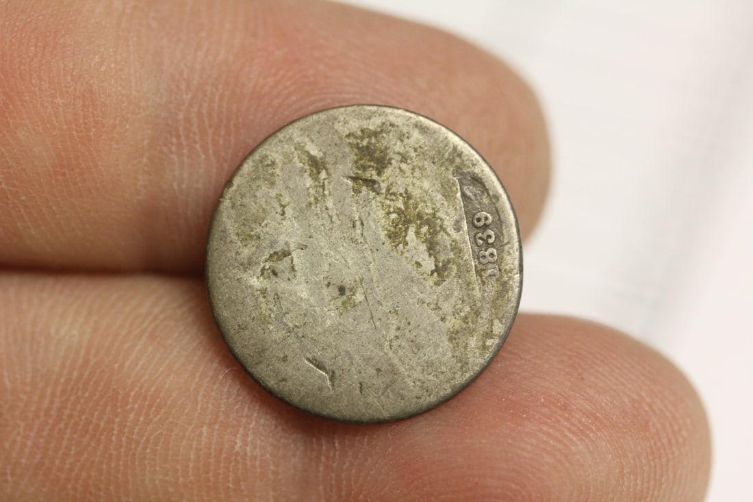 An 1839 Seated Dime: as shown