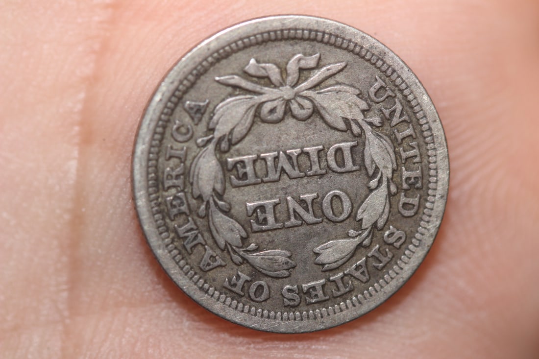 1853 Silver Dime - 2