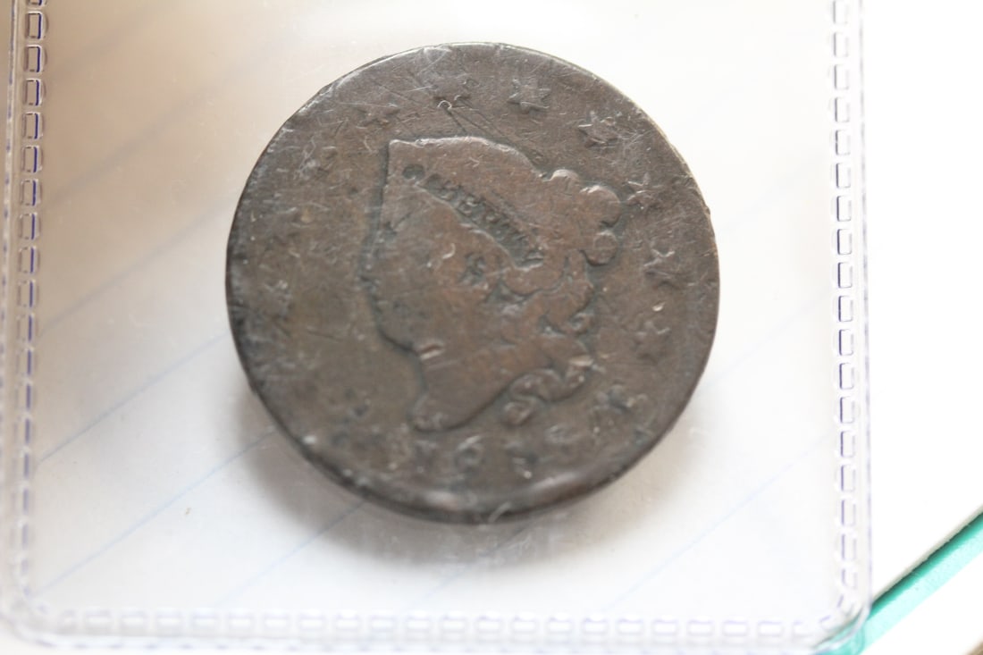 1816 Large Cent: as shown