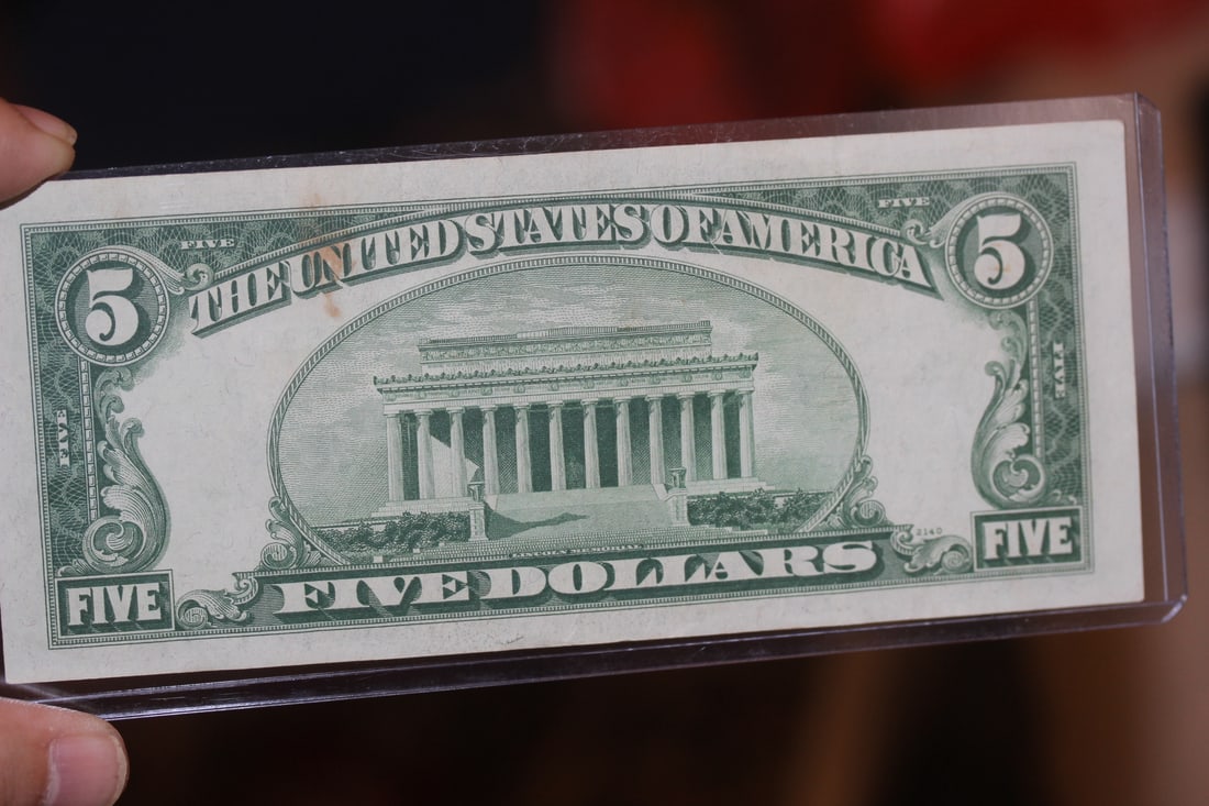 1953 Five Dollar Note - 2