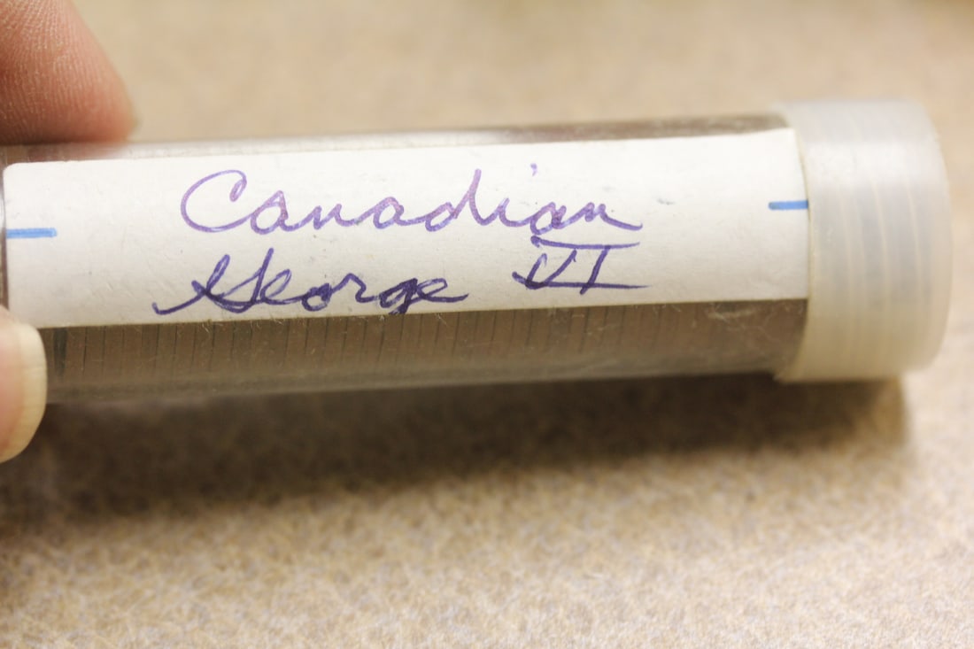 Roll of Canada King George VI One Cent: as shown