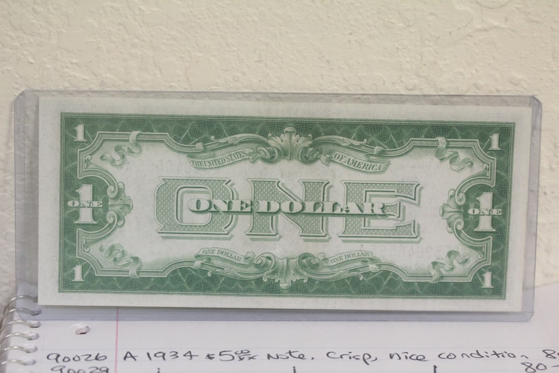 1934 $1.00 Funny Back Note - 2